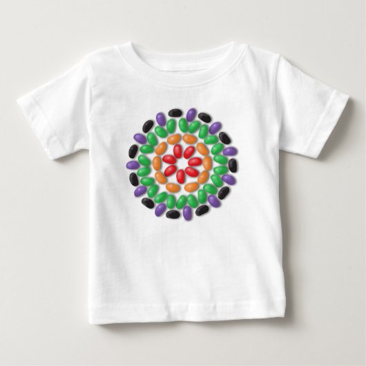 Pour Bébé T-shirt de nourrisson de bonbon mou (Devant)