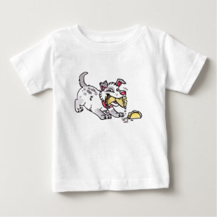Pour Bébé T-shirt de nourrisson de chien de taco