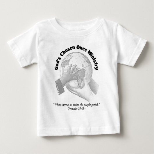 Pour Bébé T-shirt de nourrisson de GCOM (Devant)