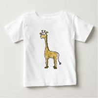 T-shirt de nourrisson de girafe