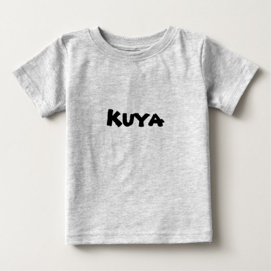 Pour Bébé T-shirt de nourrisson de Kuya (Devant)