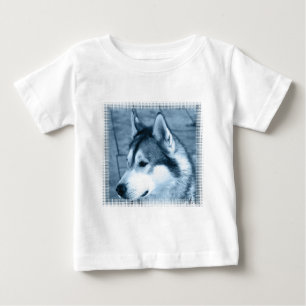 Pour Bébé T-shirt de nourrisson de Malamute d'Alaska