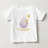 Pour Bébé T-shirt de Pâques Sunny Bunny Baby (Devant)