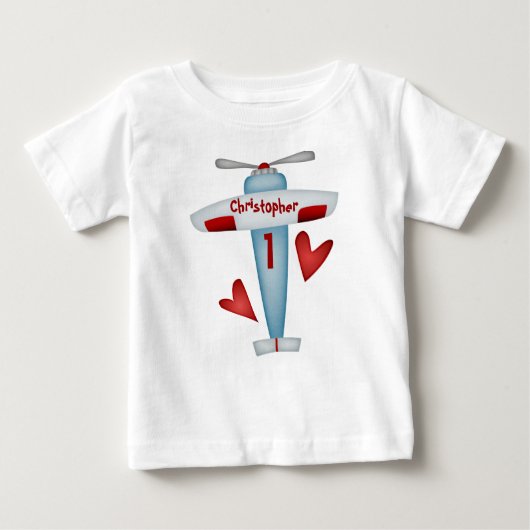 Pour Bébé T-shirt de partie d'avion (Devant)