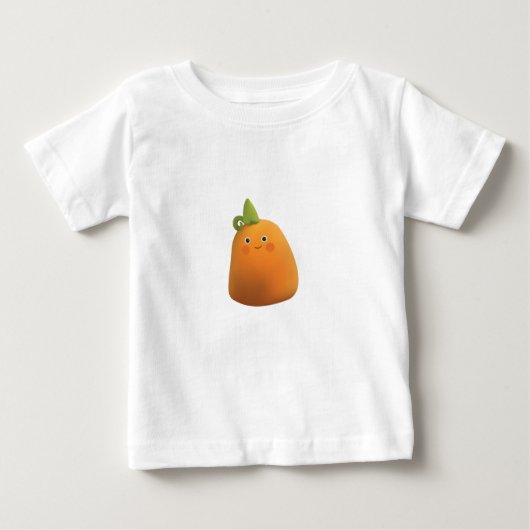 Pour Bébé t-shirt de petites pommes de terre (Devant)