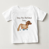 T-shirt de poney