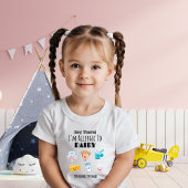 Pour Bébé T-shirt de sensibilisation à l'allergie | Alerte a