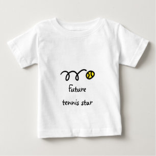 Pour Bébé T-shirt de tennis d'enfants avec l'énonciation
