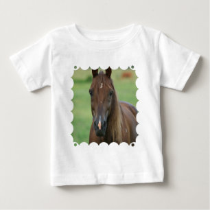 Pour Bébé T-shirt d'enfant en bas âge de cheval de course de