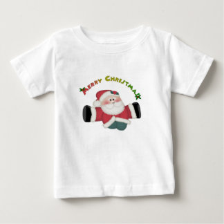 Pour Bébé T-shirt d'enfants en bas âge de Père Noël de