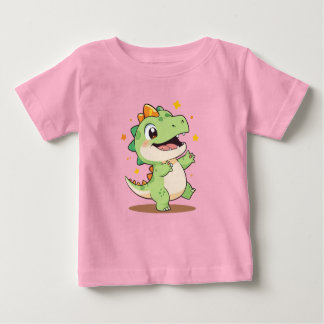Pour Bébé T-shirt Dinosaure