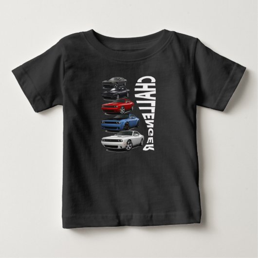 Pour Bébé T-Shirt Dodge Challenger SRT (Devant)