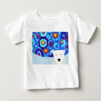 Pour Bébé T-shirt d'ours blanc