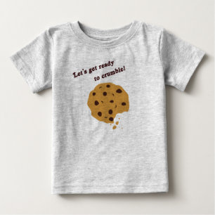 Pour Bébé T-shirt drôle de gâteau aux pépites de chocolat