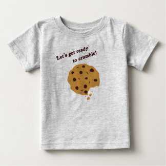 Pour Bébé T-shirt drôle de gâteau aux pépites de chocolat