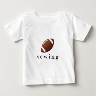 Pour Bébé T-shirt drôle et hilarant de football de couture