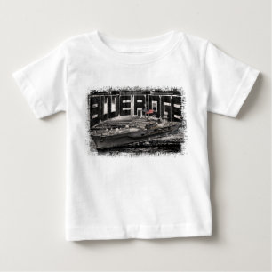 Pour Bébé T-shirt du navire de commandement Blue Ridge Baby
