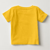 Pour Bébé T-shirt effrayant de chat de petite de sorcière (Dos)