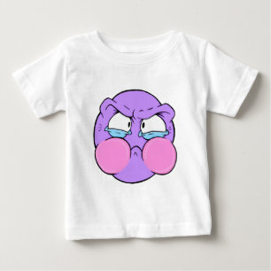 Pour Bébé T-shirt Emote Face Baby Fine Jersey