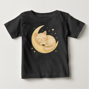 Pour Bébé T-Shirt Enfant Imprimé Chat – Mignon et Confortabl