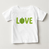 T-shirt enfant LOVE Pastèque Mignonne