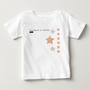 POUR BÉBÉ T-SHIRT ÉPARGNÉ ET ÉCLAIRÉ