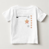 POUR BÉBÉ T-SHIRT ÉPARGNÉ ET ÉCLAIRÉ (Dos)