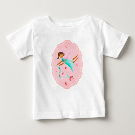Pour Bébé T-shirt fée fraise (Devant)