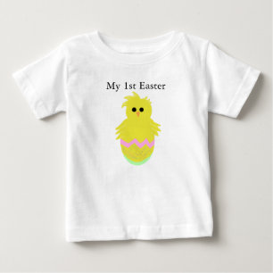Pour Bébé T-shirt Filles Easter Chick Egg - PERSONNALISER Te