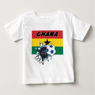 Pour Bébé T-shirt Football de football du Ghana
