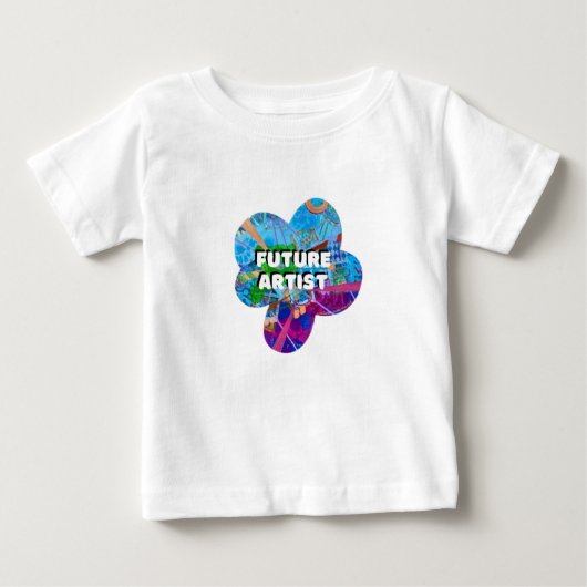 Pour Bébé T-shirt futur artiste enfant (Devant)