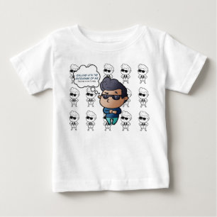 Pour Bébé T-Shirt garçon avec lunettes de soleil