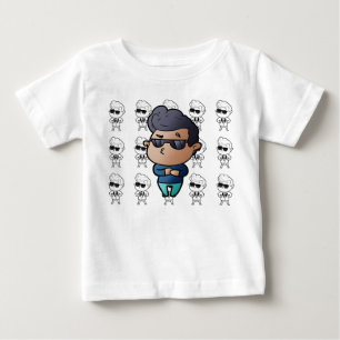 Pour Bébé T-Shirt garçon avec lunettes de soleil