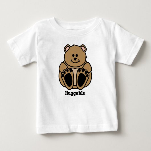 Pour Bébé T-shirt gentil à croquer d'ours (Devant)