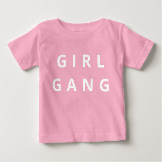 Pour Bébé T-shirt Girl Gang Baby