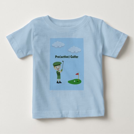 Pour Bébé T-shirt golfeur Pro(actif) (Devant)