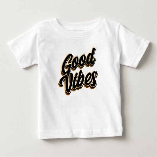 Pour Bébé T-Shirt Good Vibes (Devant)