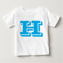 T-shirt H Letter Design