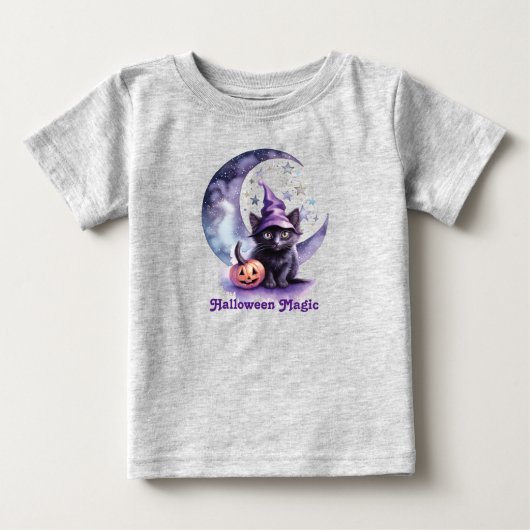 Pour Bébé T-Shirt Halloween Magie Jersey (Devant)