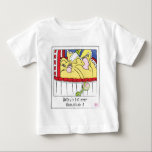 Pour Bébé T-shirt Hanoukka Baby Fine Jersey "Dreidel in Box"<br><div class="desc">Personnalisez en supprimant du texte et en ajoutant le vôtre. Choisissez votre style de police, votre taille et votre couleur préférés. Merci de vous être arrêté et de faire du shopping. Très apprécié ! Joyeux Chanoukah/Hanoukka ! Style : Baby Fine Jersey T-Shirt Votre recherche pour le T-shirt bébé de base...</div>