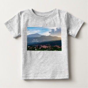 Pour Bébé T-shirt Hazy Pikes Peak Sunset Toddler