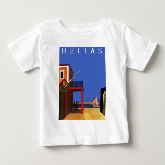 Pour Bébé t-shirt hellas Greece (Devant)