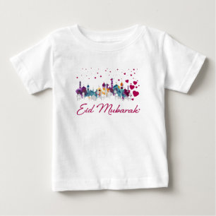 Pour Bébé T-shirt heureux islamique de nourrissons de ville