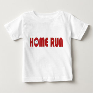 Pour Bébé T-Shirt Homerun de Baseball (Nourrisson)