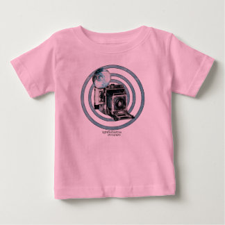 Pour Bébé T-shirt infantile de "rétro appareil-photo"