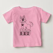 Pour Bébé T-shirt infantile d'EEU (Devant)