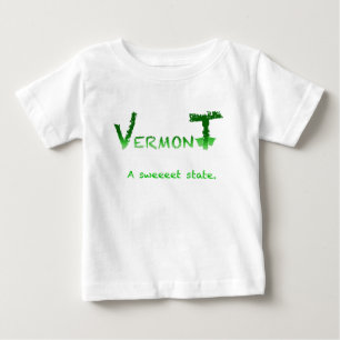 Pour Bébé T-shirt infantile doux du Vermont
