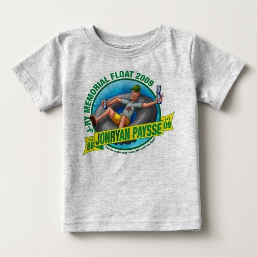 Pour Bébé T-shirt infantile (gris) (Devant)
