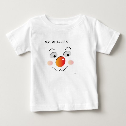 Pour Bébé T-shirt infantile "M. Wiggles " (Devant)
