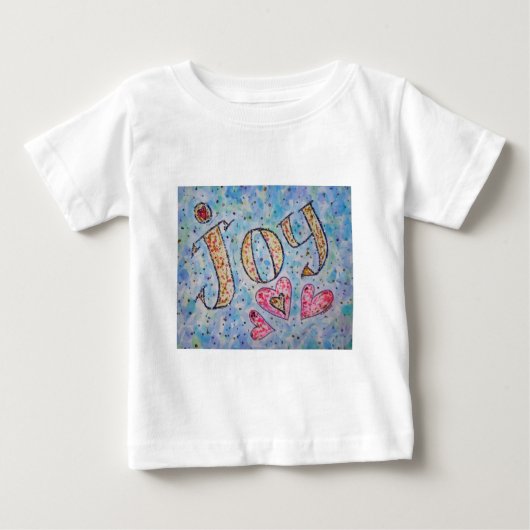 Pour Bébé T-shirt Joy Art (Image double face) (Devant)